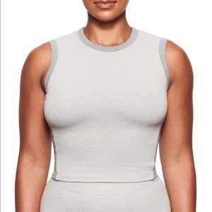 Skims Outdoor Basics Tank Heather Gray
